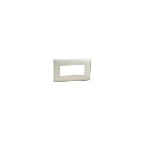 Legrand Mylinc 4M Pearl White Cover Plate, 6763 63